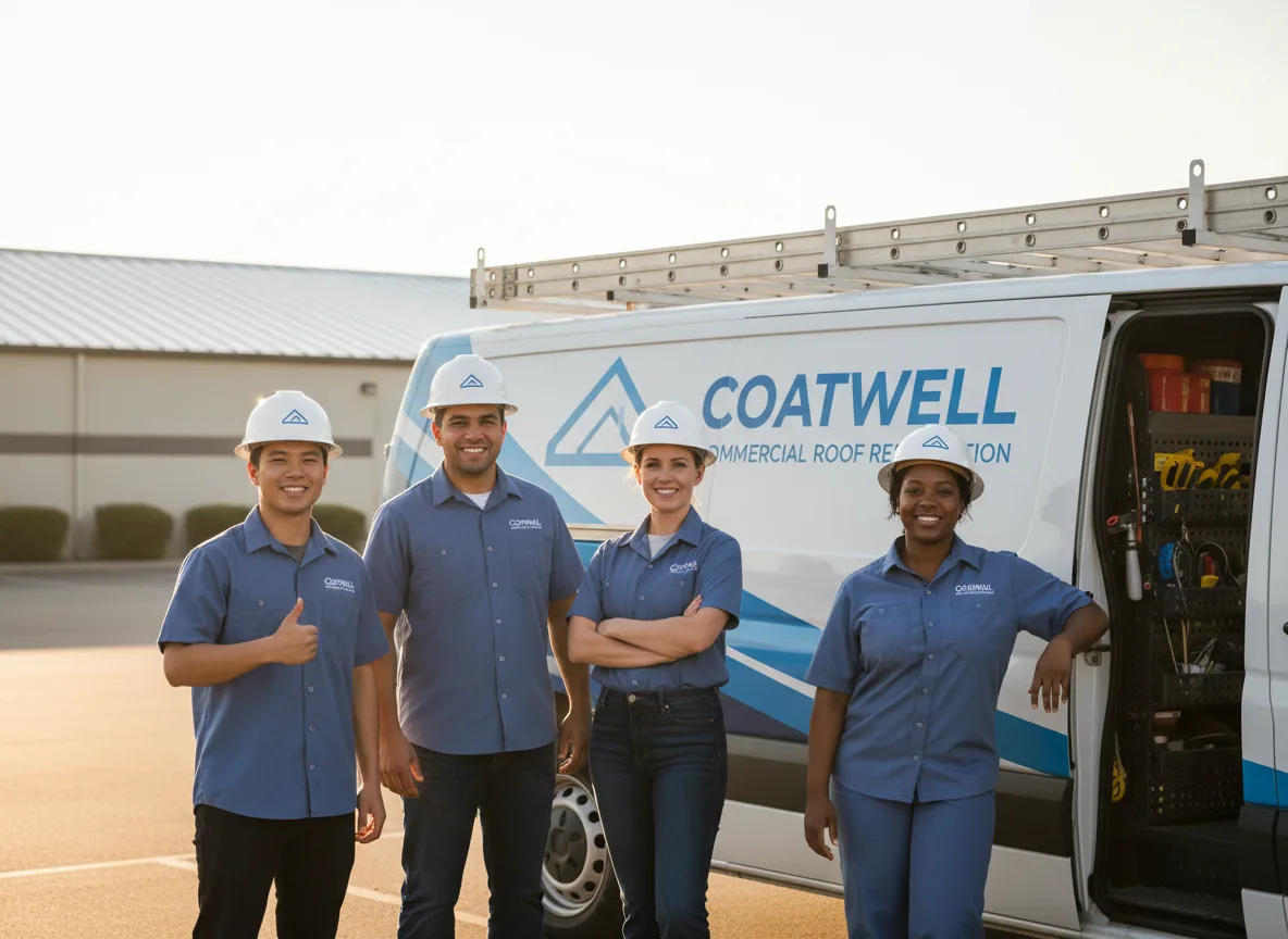 Commercial roof coating company in Monroe, NH